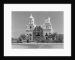 Facade of the Mission Church of San Xavier del Bac by Anonymous
