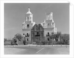 Facade of the Mission Church of San Xavier del Bac by Anonymous