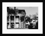 Corner of Shadows-on-the-Teche with Screens Concealing Outdoor Staircase by Anonymous