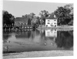 Mill and Philipse House at Philipsburg Manor by Anonymous
