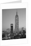 Empire State Building at Night by Anonymous