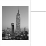 Empire State Building at Night by Anonymous