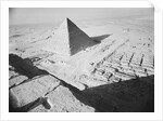 The Pyramid of Khafre as Seen from the Great Pyramid by Anonymous