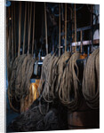 Ropes Controlling Scenery at Metropolitan Opera House by Anonymous