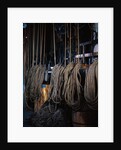 Ropes Controlling Scenery at Metropolitan Opera House by Anonymous