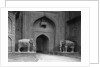 Elephant Statues at Red Fort by Anonymous