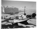 U.S. Coast Guard Ice Breaker in Arctic by Anonymous