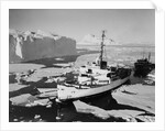 U.S. Coast Guard Ice Breaker in Arctic by Anonymous