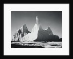 Iceberg Rising From Arctic Waters by Anonymous