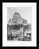 Chateau Frontenac Above Town by Anonymous