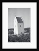 Couple Relaxing in Window of Large Sand Engulfed Church by Anonymous