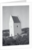 Couple Relaxing in Window of Large Sand Engulfed Church by Anonymous