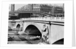 View of Bridge Along the Seine by Anonymous