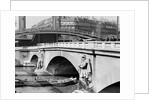 View of Bridge Along the Seine by Anonymous
