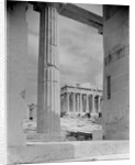 View of Workers at Parthenon Building Site by Anonymous