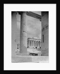View of Workers at Parthenon Building Site by Anonymous