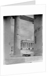 View of Workers at Parthenon Building Site by Anonymous