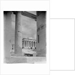 View of Workers at Parthenon Building Site by Anonymous