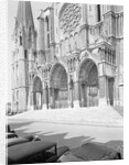 Exterior Showing the Cathedral of Chartres by Anonymous