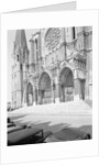 Exterior Showing the Cathedral of Chartres by Anonymous
