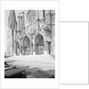 Exterior Showing the Cathedral of Chartres by Anonymous