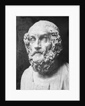 View of Statue of Homer by Anonymous
