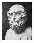 View of Statue of Homer by Anonymous