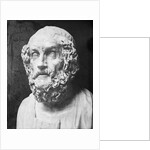 View of Statue of Homer by Anonymous