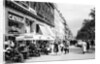 Sidewalk Cafe on the Champs-Elysees in Paris by Anonymous