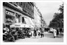 Sidewalk Cafe on the Champs-Elysees in Paris by Anonymous