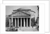Pantheon and Obelisk Fountain in Piazza della Rotonda by Anonymous