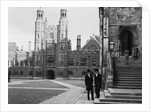 View of Eton College and Students by Anonymous