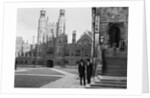 View of Eton College and Students by Anonymous