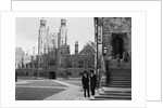 View of Eton College and Students by Anonymous