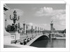 View of Pont Alexander III Bridge Scene by Anonymous