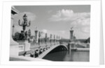 View of Pont Alexander III Bridge Scene by Anonymous
