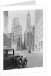 Car on Wall Street by Anonymous