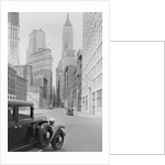 Car on Wall Street by Anonymous