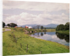 Connecticut River and Farm by Anonymous