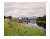 Connecticut River and Farm by Anonymous