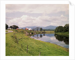 Connecticut River and Farm by Anonymous