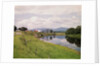 Connecticut River and Farm by Anonymous