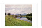 Connecticut River and Farm by Anonymous