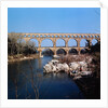 Pont du Gard Aqueduct in France by Anonymous