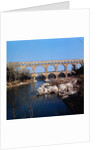 Pont du Gard Aqueduct in France by Anonymous
