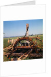 Donkey at an Antiquated Irrigation Wheel by Anonymous