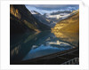 Mountains Surrounding Lake Louise by Anonymous