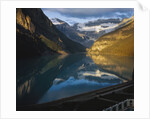 Mountains Surrounding Lake Louise by Anonymous