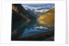 Mountains Surrounding Lake Louise by Anonymous