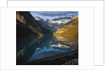 Mountains Surrounding Lake Louise by Anonymous